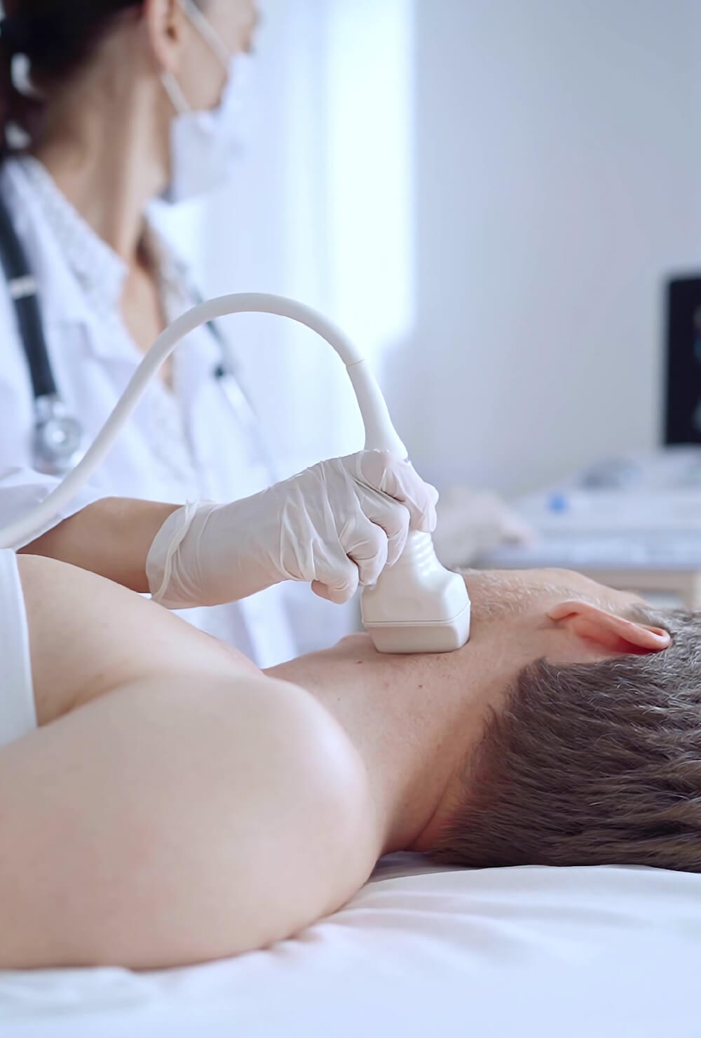 治療を受ける患者様